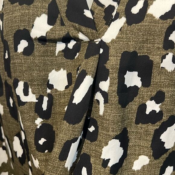 Jones New‎ York Sleeveless Animal Print Top Size L/XL - Picture 4 of 9